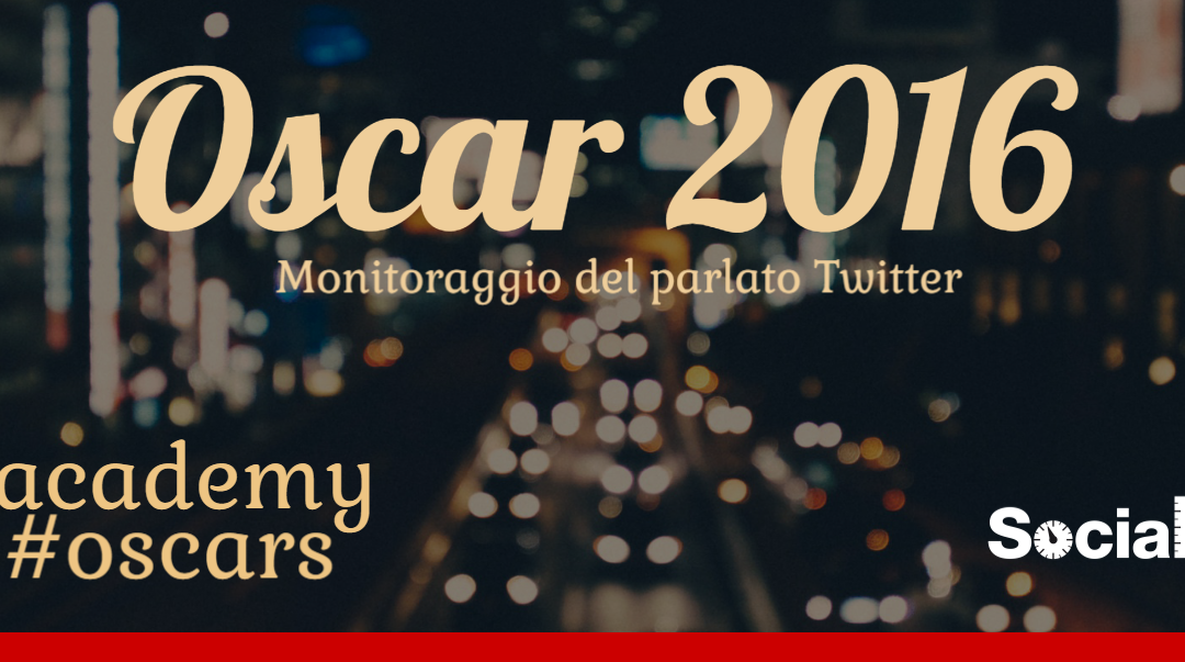 Una notte da Oscar: tutti i dettagli del parlato Twitter su #oscars 2016