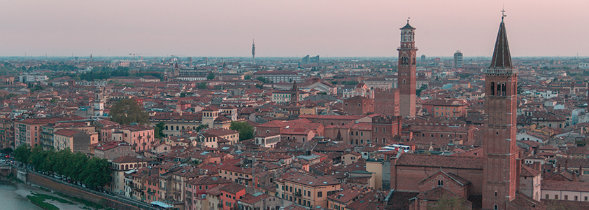 Panoramica su Verona